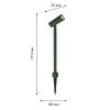 Ландшафтный светильник Favourite Micron (Мицрон) 4811-1T