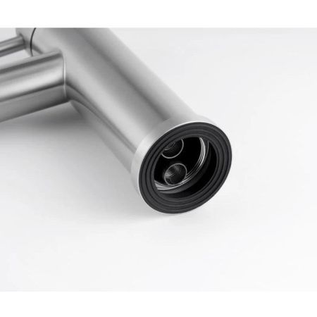 Смеситель Knotlor STREAMLINE SS-04 на раковину нержавеющая сталь