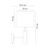 Бра Arte Lamp Robert (Роберт) A5029AP-1SS