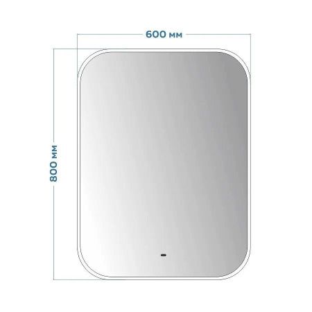 Зеркало с подсветкой Maretti Florenza FL146080P69EL 60х80 подвесное