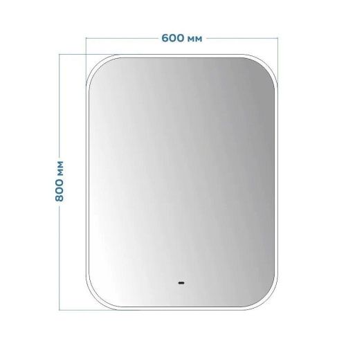 Зеркало с подсветкой Maretti FL146080P69EL 60х80 - фото 3