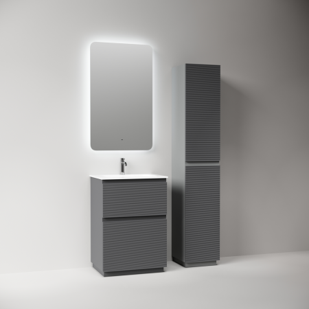 Тумба под раковину Sancos FOLK Floor FL60FGS 60х40 напольная цвет серый