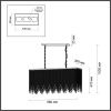Люстра подвесная Odeon Light Chokka (Цхокка) 5028/9A