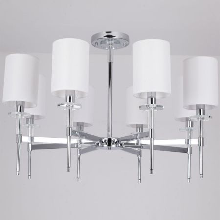 Люстра на штанге Illumico IL1382-8CPA-29 CR Romei