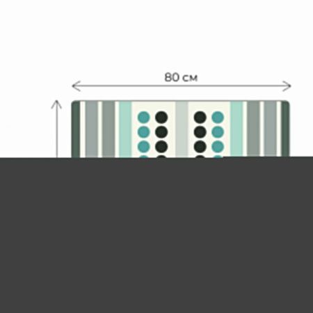 Коврик для ванной Fixsen Lotus FX-8030Y