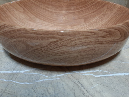 Раковина из санфаянса CeramaLux 578-1 50х36 накладная цвет коричневый