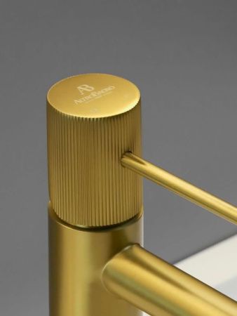 Смеситель AltroBagno Bilancia AltroBagnoBilancia0142BG на раковину золото