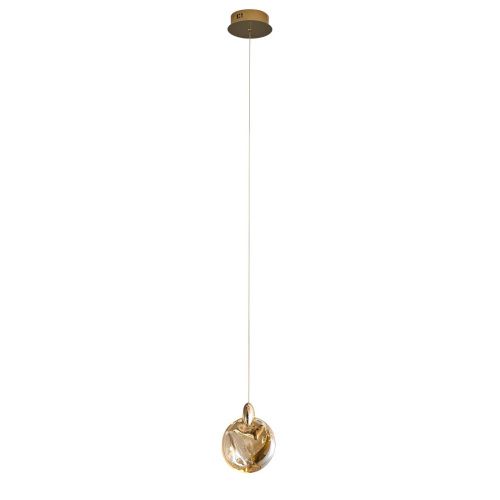 Светильник подвесной Delight Collection OD2440-1 gold/amber - фото 2