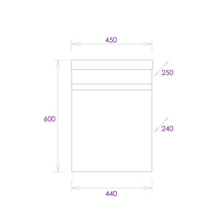 Тумба под раковину Onika Милтон 104513 40х20 подвесная цвет белый