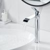 Смеситель для раковины Shevanik S4111 на столешницу хром