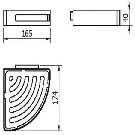 Полка Langberger Accessories 75260