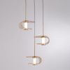 Светильник подвесной Delight Collection MD24020901-3A gold/cognac