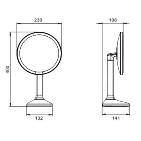 Косметическое зеркало Java S-M8888H
