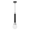 Светильник подвесной Lumina Deco Folino (Фолино) LDP 7012-1B BK+CHR