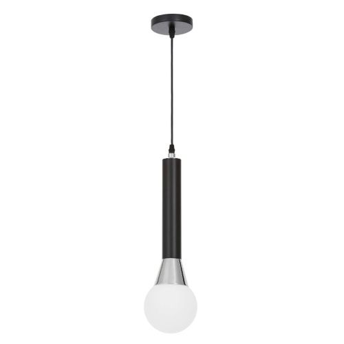 Светильник подвесной Lumina Deco Folino (Фолино) LDP 7012-1B BK+CHR - фото 3