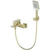 Смеситель для ванны Wonzon & Woghand Edge WW-88639003A-BG настенный золото