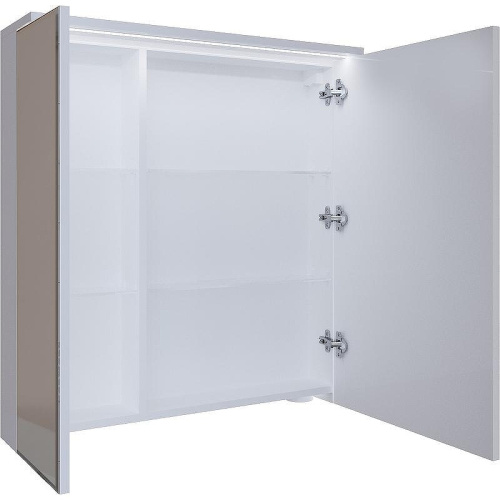 Зеркало-шкаф 1MarKa Соната Ц0000007616 75х22х82 подвесной цвет белый - фото 2 Зеркало-шкаф 1MarKa Соната Ц0000007616 75х22х82 подвесной цвет белый - фото 2