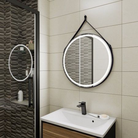 Зеркало с подсветкой Maretti Chiara CH1450R33EL 50х50 подвесное