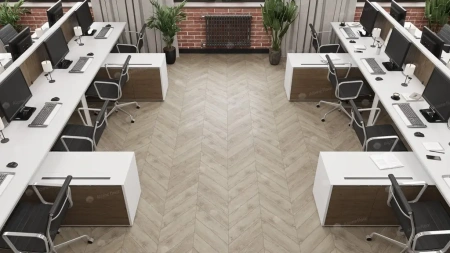 SPC ламинат Alpine Floor Chervon Alpine ECO 18-11 MC Карите Chevron толщина 0.5 см 43 класс 600х127