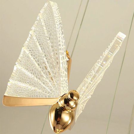 Светильник подвесной Delight Collection Butterfly (Буттерфлы) OM8201008-11 rose gold