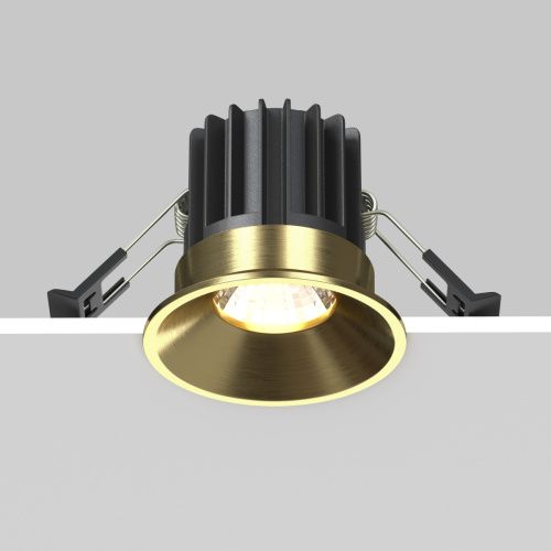 Светильник встраиваемый Maytoni Technical Round DL058-7W4K-BS - фото 4