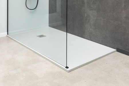 Душевая перегородка Allen Brau Infinity 3.21027.BBA 140х200 стекло прозрачное профиль черный