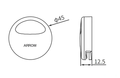 Сенсорное смывное устройство для писсуара Arrow AG7102A - фото 3