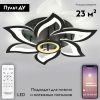 Люстра потолочная Natali Kovaltseva Olimp (Олимп) HIGH-TECH LED LAMPS 82020 BLACK