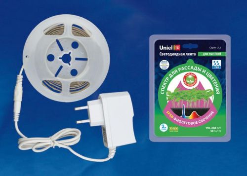 Светодиодная лента Uniel ULS-P71 ULS-P76-2835-42LED/m-IP65-2M-SPSB RRP18C00 - фото 2
