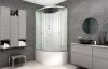 Душевая кабина AvaCan L920LN 120х80 асимметричная без крыши ориентация левая