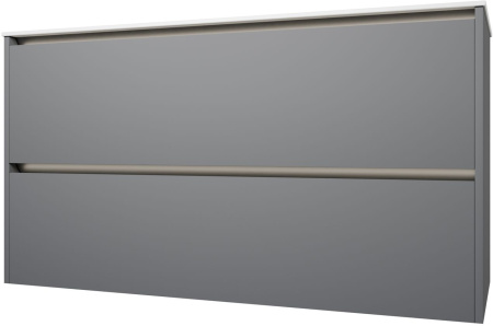 Тумба под раковину Allen Brau Activity 1.34015.PGM 120х46х65 подвесная цвет зеленый/платина