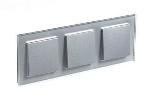 Рамка трехместная Systeme Electric AtlasDesign (АтласДесигн) ATN320303 - фото 3