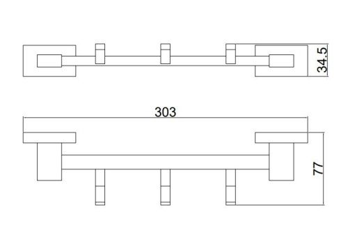 Крючок BELZ B90315-3 - фото 2