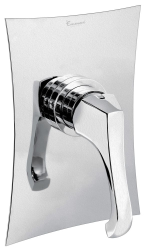 Смеситель для душа Emmevi Ares 76009/CRS встраиваемый в стену брашированный хром