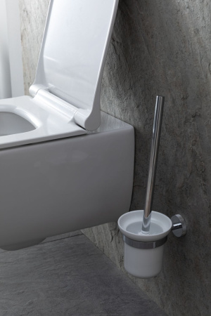 Чаша унитаза подвесная Allen Brau Priority 4.31001.20 цвет белый без сиденья безободковая каскадный смыв