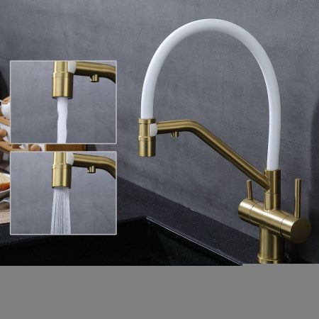 Смеситель для кухни Splenka S70 S70.62.03 на мойку золото