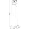 Уличный светильник Arte Lamp Hadar (Хадар) A4421PA-1BK