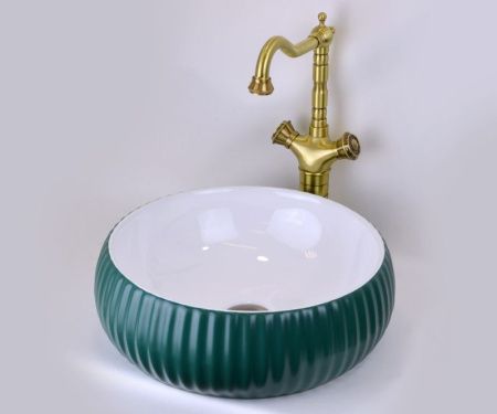 Смеситель для раковины Bronze de Luxe ROYAL 21973/1 на столешницу бронза