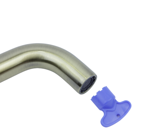 Смеситель для раковины Bronze de Luxe SCANDI 14511BR встраиваемый в стену бронза - фото 4