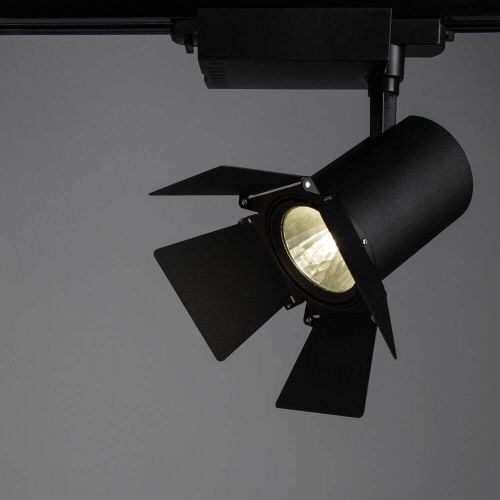 Трековый светодиодный светильник Arte Lamp Track Lights (Трацк Лигхтс) A6730PL-1BK - фото 4