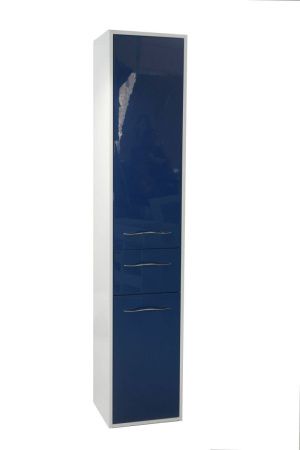 Шкаф-пенал Эстет Barcelona ФР-00003588 40х170 подвесной цвет белый