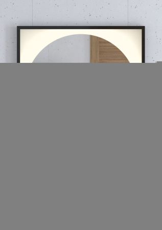 Зеркало с подсветкой Defesto ECLIPSE DF 2233S 80х80 подвесное