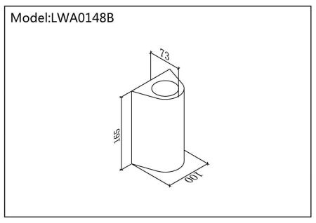 Уличный настенный светильник Designled JY 00-00002805