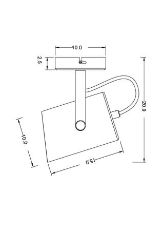 Спот светодиодный Freya Elori FR4004WL-01WB