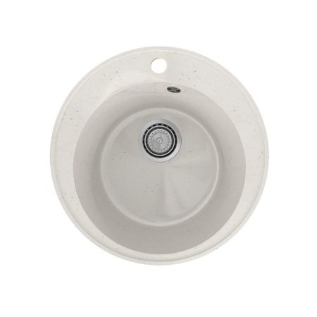 Кухонная мойка Maretti KT475-WH 50х50 цвет белый поверхность матовая