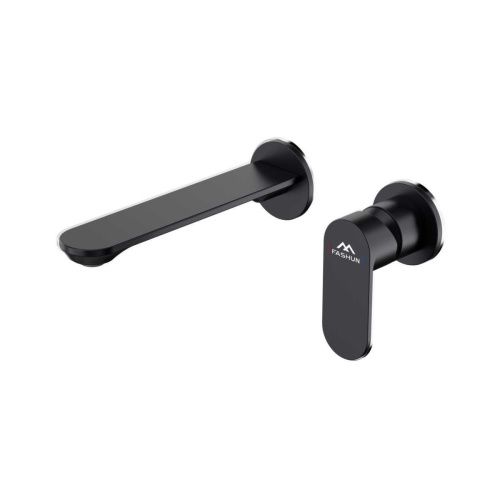 Смеситель для раковины Fashun A1185-7 настенный черный