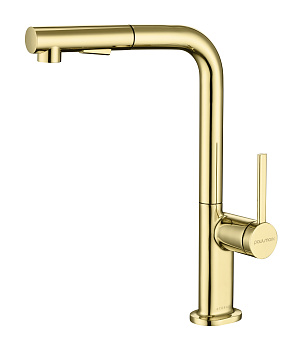 Смеситель для кухни Paulmark NEO Ne214419-G на раковину золото