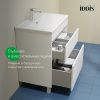 Тумба с раковиной Iddis Zodiac X ZDX70WFi95K 70х50 напольная цвет белый