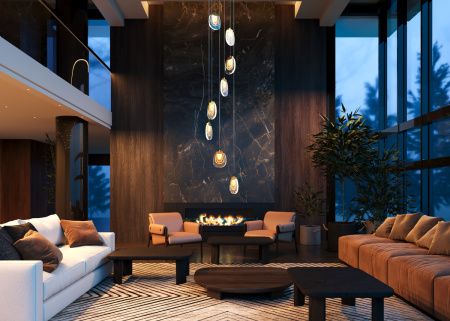 Люстра подвесная Maytoni Biology Modern MOD367PL-L30BBSK