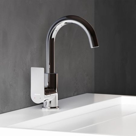 Смеситель Damixa Apollo 470220000 на раковину хром